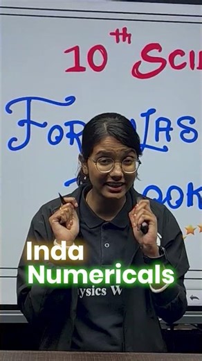 Formula Miss Aana Mark Miss! 😱 10th Science Formula Sheet Ready #shortvideo #halfyearlyscience