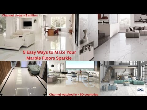 5 Easy Ways to Make Your Marble Floors Sparkle | Best Marble Floor Cleaning Tips for a Lasting Shine
