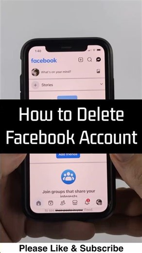 How to Delete Facebook Account - 2026