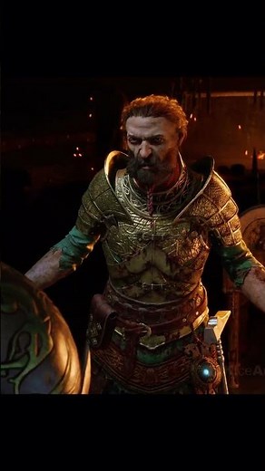 Sindri’s Rage on Kratos 💔 | Emotional Scene God of War Ragnarök #shorts