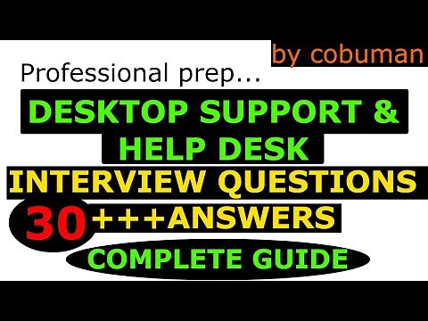 Top Desktop Support and Help Desk Interview Questions and Answers Complete Package