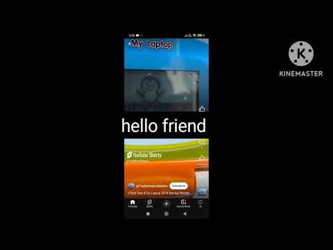 vtech My laptop startup and Shutdown KineMaster