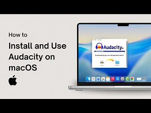 How to Install and Use Audacity on macOS