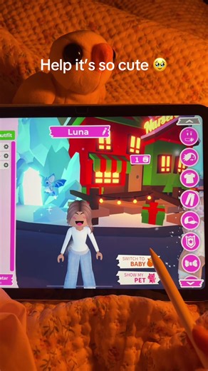 Awwwe🥹😭 #adoptme #roblox #pets #artcticduskdragon #fyp