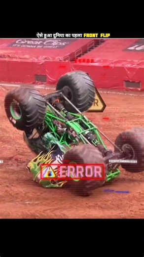 Monster Truck’s FIRST Front Flip Ever 🤯