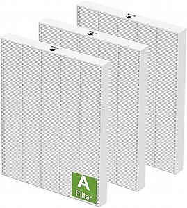 Colorfullife 3 Pack 115115 True HEPA Filter A for Winix PlasmaWave 5300-2, C535, P300, 6300-2, 5300, 9000 Air Purifier