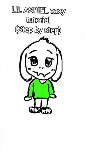 Lil asriel uwu #art #artsnumériques #tutorial #tutodessin #undertale