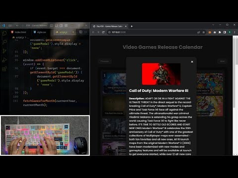 ASMR Programming - Coding Games Release Calendar - No Talking