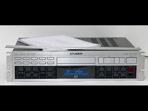 Studer A727 CD player