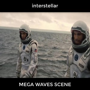 interstellar mega waves scene | Tops de goiass