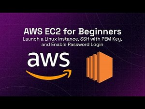 AWS EC2 for Beginners: Launch a Linux Instance, SSH with PEM Key, and Enable Password Login