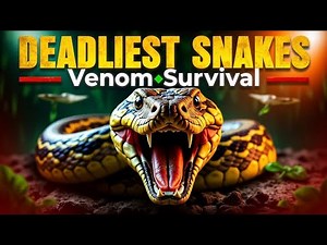World's Most Dangerous Snakes Venom and Survival | 4K Wildlife Documentary
