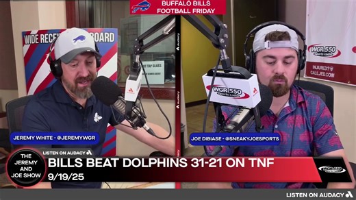 Who was your top performer for the Buffalo Bills in their 31-21 win over the Dolphins last night? | WGR Sports Radio 550