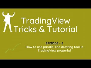 How to use parallel line drawing tool in TradingView properly? TradingView Tricks & Tutorials
