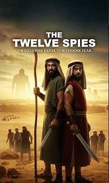 Joshua & Caleb Two Spies Against Ten: Numbers 13–14 #BibleStories #Shorts