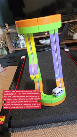Take your train setup to the next level with the Magic Rail Block — the smart, interactive block that adds creativity, control, and excitement to any railway system. Whether used with wooden train tracks, magnetic trains, or modular playsets, this versatile block brings a whole new world of imaginative play to children’s railways.#blackfriday #giftidea #tiktokmademebuyit #toy #toys