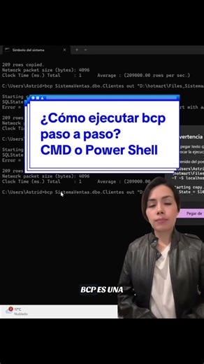 Descubre cómo usar bcp en SQL Server fácilmente