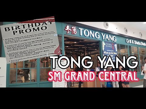 Tong Yang SM Grand Central 2023 Birthday Promo