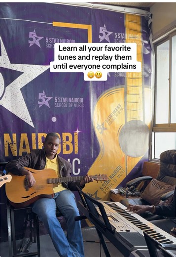 Your favorite tunes on repeat but now you play them🤗🤗 #musicschoolkenya #5starmusicacademy #pianolessons #guitarlesson #drumminglessons