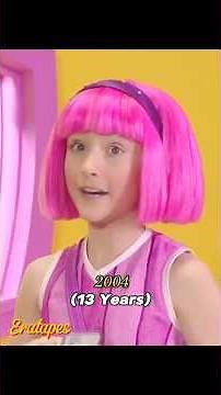 Lazy Town Cast Through The Years #lazytown #throughtheyears #evolutionchallenge #fyp