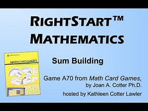 RightStart Math Card Games - Sum Building A70