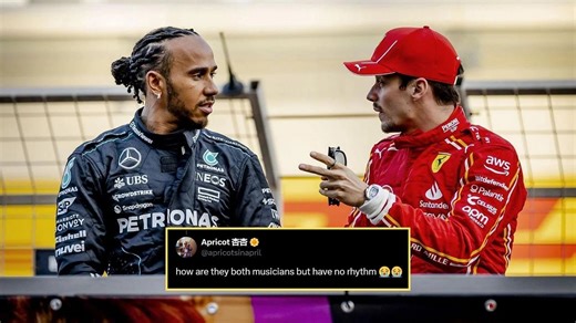 "How are they both musicians but have no rhythm": Fans react to viral videos of Charles Leclerc and Lewis Hamilton dancing