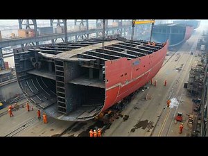 Inside the Ship Hull Block Factory: From Steel Plates to Mega Blocks (Full Process)