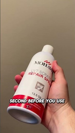 How to Fix LVT Scratches in Seconds! 🖊️ (Repair Spray)