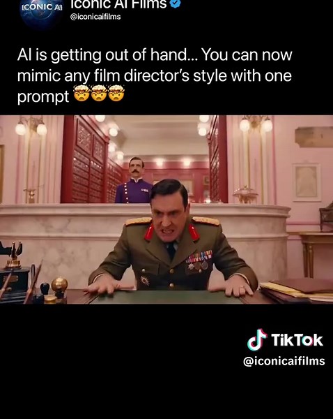 A whole new world made possible by AI 🤩 You can't deny the effect it will have on the film industry. #wesanderson #aivideo #iconicai #wesandersonmovie #wesandersonstyle