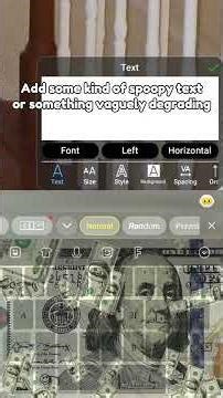 How to make a liminal space pic :D