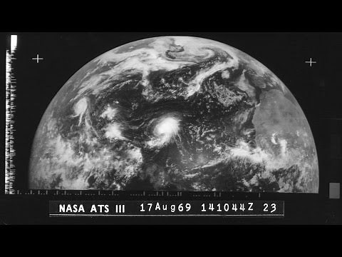 Hurricanes Camille & Debbie (1969) - Satellite Imagery