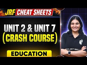 UGC NET Crash Course 2024 : Unit 2 History & Economics of Education & Unit 7 Pedagogy & Andragogy