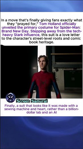 Spider-Man's BRAND NEW DAY Suit Revealed – Comic-Accurate & Epic! 🕷️🔥