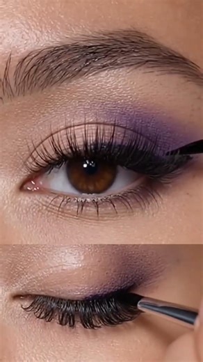 Perfect Eye Makeup Blend Tutorial 👁️ | Smooth Eyeshadow Blending Trick 💄 #eyemakeuptutorial