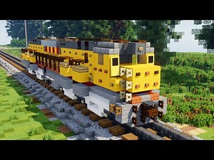 Minecraft Union Pacific ALCO Century 855 Tutorial