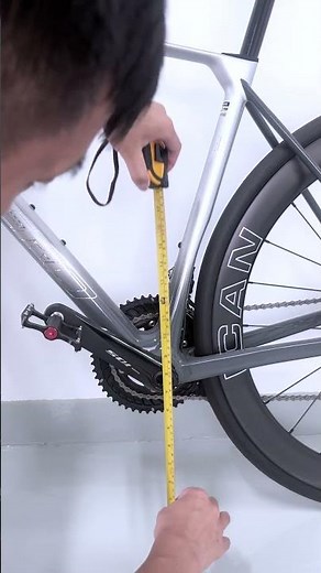 Easy way to measure bike fit coordinates!#icancycling #flyee