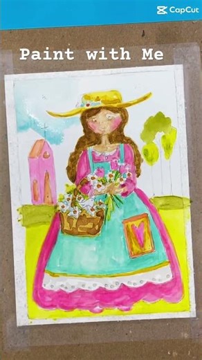 Join the Art Fun with Step-by-step tutorials #watercolortutorial