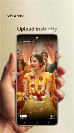 Turn Ceremonies Into Memories Instantly with Wedding vLog | vivo V60