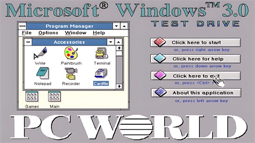 【详细教程】古老系统 Windows 3.0 PC WORLD Test的安装方法