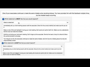 Walmart: Q54 | One of your associates continues to make the same mistake when stocking shelves