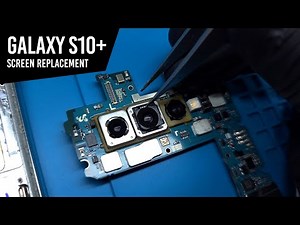 Galaxy S10+ Screen Replacement | Repair Guide | Full display and frame replacement