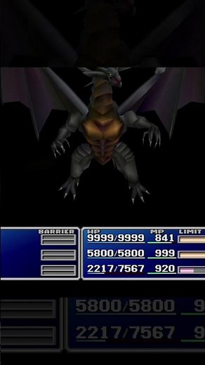 Final Fantasy VII Original - Collection All Summon - Bahamut #148 #finalfantasy
