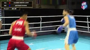 5.8K views · 91 reactions | Mervin Lucky Alcober vs. Ryspek Bektenov  2024 Asian Boxing Championships Quarterfinals • 60kg #TeamPhilippines #LabanPilipinas | Go for Gold Philippines | Facebook
