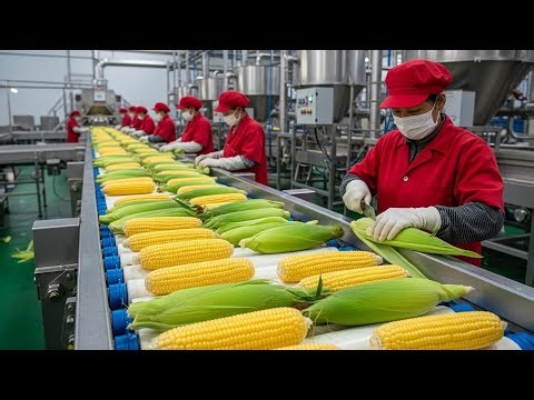 Inside a Popcorn Factory | From Corn Kernels to Crispy Popcorn (Full Process)