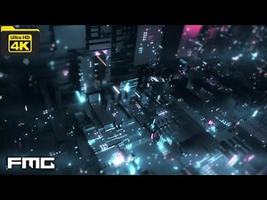 4K Video | abstract big data transfer | No Copyright Vj Loop Video Background Video