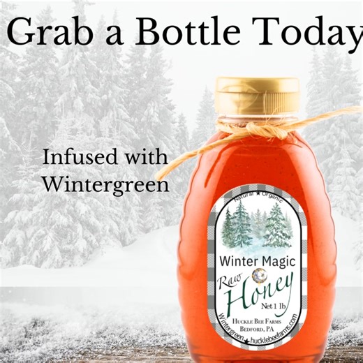 ✨ Winter Magic is BACK! ✨ Our fan-favorite seasonal honey has returned for another sweet winter season. Warm, cozy, and perfectly spiced, Winter Magic is made to drizzle, stir, and savor all winter long. ❄️🍯 Grab it while it lasts—once it’s gone, it’s gone till next year. #WinterMagic #SeasonalHoney #CozyFlavors #HuckleBeeFarms #WinterVibes | Huckle Bee Farms LLC