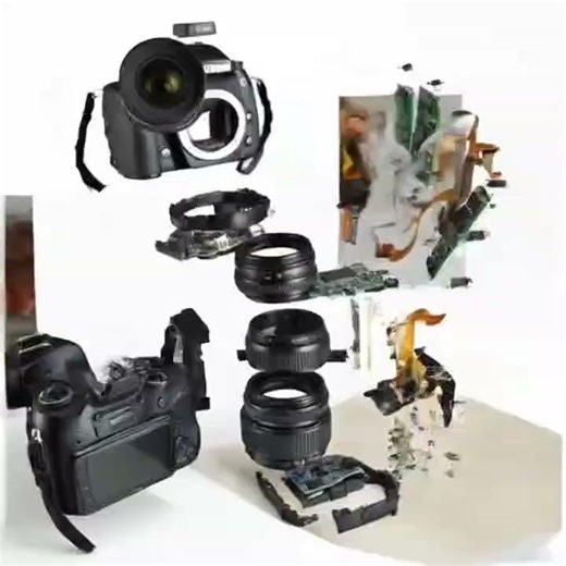 👉 “Exploded Camera Animation 😲 | Satisfying DSLR Teardown”