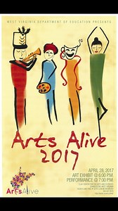 It’s National Arts and Humanities Month!  Each year, students submit designs for the Arts Alive poster. One winner is chosen among the submissions and their design is integrated into that year’s poster. It is exciting to see the development of arts over the years! 朗 #WVEd | West Virginia Department of Education | Facebook