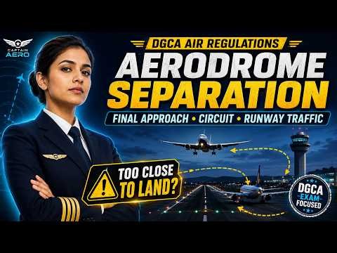 Separation Near Aerodromes Explained | Circuit, Final Approach & Runway Traffic
