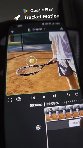 Testing my motion tracking video editor app for Android